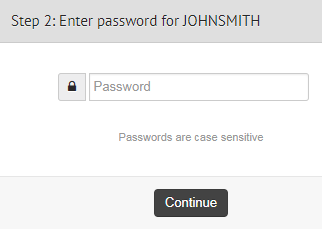 Enter Password