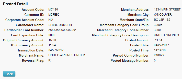 credit transaction status