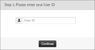 Enter your User ID