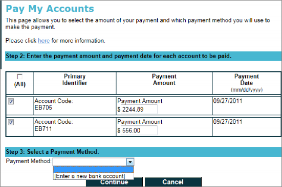 Select Payment Method