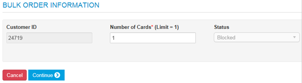Ordering Multiple Proprietary Cards - Comdata Resource Center