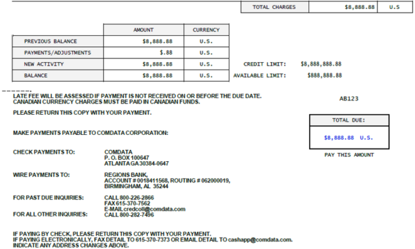 Accessing your Consolidated Invoice - Fleet - Comdata Resource Center