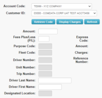 Retrieve a Code - Comdata Resource Center