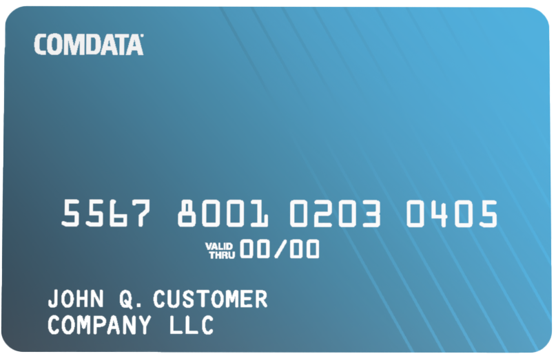 Comdata Card Help
